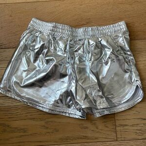 NEVER WORN Women’s metallic shorts size XL, new condition